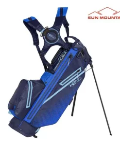 Sun Mountain Golf Sun Mountain 2023 H2NO Lite Stand Bag - Navy/Blue/Ocean