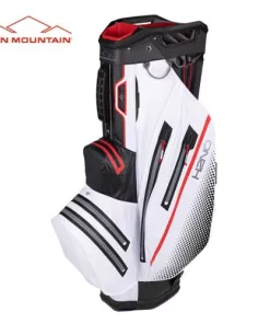 Sun Mountain Golf Sun Mountain 2023 H2NO Lite Cart Bag - Black/White/Red