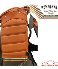 Sun Mountain Golf Sun Mountain 2023 Mid Stripe Stand Bag - Cabin/Umber/Wheat -Golf Clubs shop sm 23 midstr cuw5