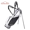 Sun Mountain Golf Sun Mountain 2023 Two5+ Stand Bag - Nickel/White/Black -Golf Clubs shop sm 23 two5 stand nik wht blk