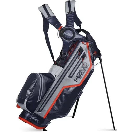 Sun Mountain Golf Sun Mountain 2022 H2NO Lite LH Stand Bag - Navy/Cadet/Inferno -Golf Clubs shop sm h2l nci 800 1