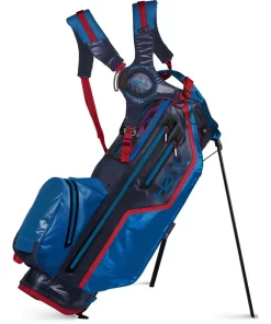 Sun Mountain Golf Sun Mountain 2022 H2NO Lite Stand Bag - Navy/Cobalt/Red