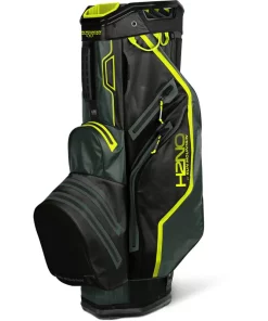 Sun Mountain Golf Sun Mountain 2022 H2NO Lite Waterproof Cart Bag - Black/Forest/Atomic