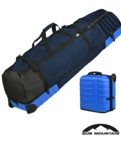 Sun Mountain Golf Sun Mountain Kube Wheeled Golf Travel Cover - Cobalt/Navy