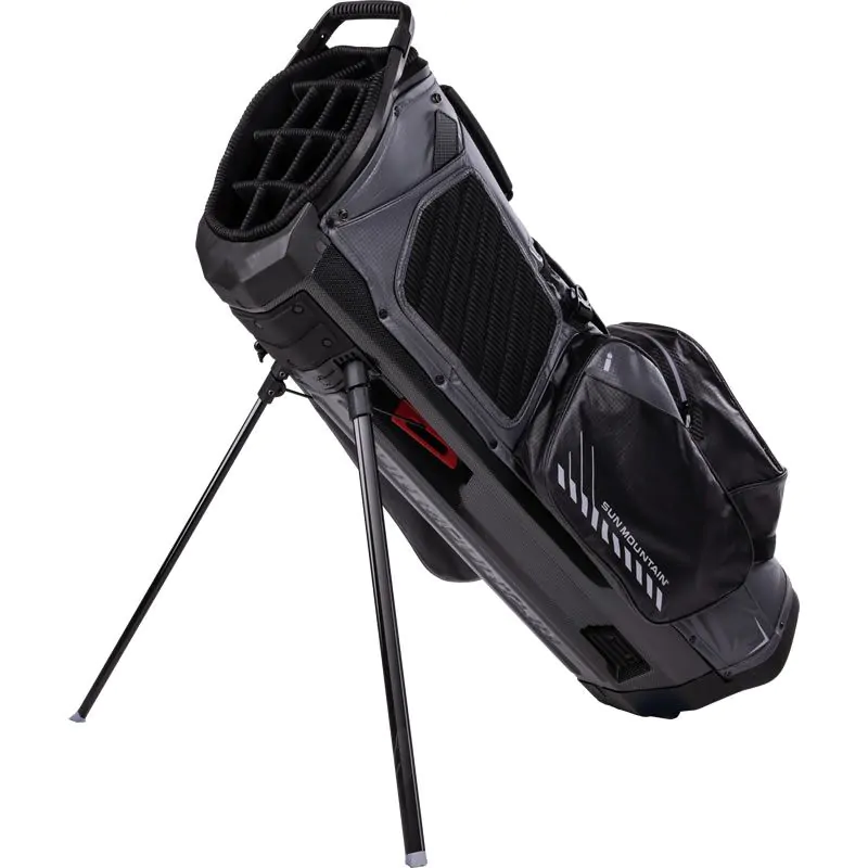 Sun Mountain Golf Sun Mountain 2022 H2NO SportFast Stand Bag - Black/Gunmetal 4 Sun Mountain Golf Sun Mountain 2022 H2NO SportFast Stand Bag - Black/Gunmetal - Image 2