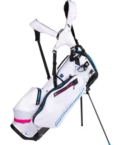 Sun Mountain Golf Sun Mountain 2022 H2NO SportFast Stand Bag - White/Cobalt/Pink