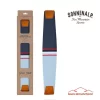 Sun Mountain Golf Sun Mountain 2023 Mid Stripe Strap - Frost/Navy/Red -Golf Clubs shop sm strap mid sonne fnr web