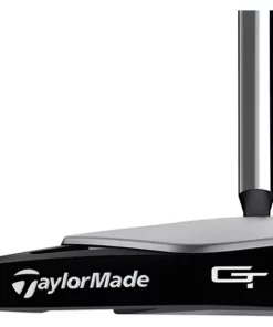 TaylorMade Golf Taylormade Spider GT Silver Centre Shafted Putter -Golf Clubs shop spider gt centre shaft silver black putter toe view