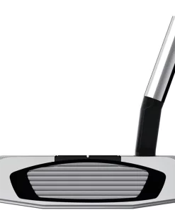 TaylorMade Golf Taylormade Spider GT Rollback Silver/Black Small Slant Putter 10 TaylorMade Golf Taylormade Spider GT Rollback Silver/Black Small Slant Putter -Golf Clubs shop spider gt rollback short slant putter face view