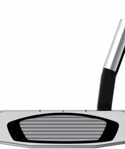 TaylorMade Golf Taylormade Spider GT Rollback Silver Small Slant Putter -Golf Clubs shop spider gt rollback silver short slant putter face view