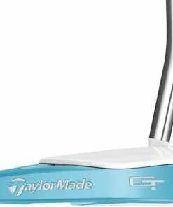 TaylorMade Golf Taylormade Spider GT Ladies Single Bend Putter 12 TaylorMade Golf Taylormade Spider GT Ladies Single Bend Putter -Golf Clubs shop spider gt single bend 7 light blue white putter toe view