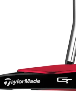 TaylorMade Golf Taylormade Spider GT Red Single Bend Putter -Golf Clubs shop spider gt single bend 7 red putter toe view