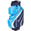 TaylorMade Golf Taylormade Deluxe Golf Cart Bag - Light Blue -Golf Clubs shop taylormade deluxe cart bag light blue n78181 aslangolf