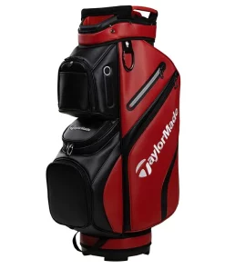 TaylorMade Golf Taylormade Deluxe Cart Golf Bag - Red/Black
