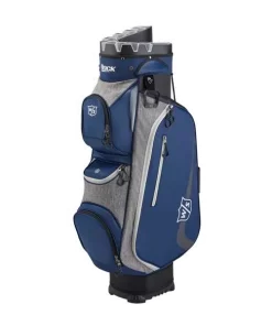Wilson Golf Wilson Staff I Lock III Cart Bag - Navy/Grey/Grey