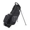 Wilson Golf Wilson ProStaff Carry Bag - Black/White -Golf Clubs shop wilson prostaff stand bag blue white.fw