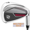 Wilson Golf Wilson Staff Dynapower Irons - Steel -Golf Clubs shop ws dyna irons dsic