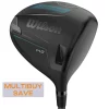 Wilson Golf Wilson Staff Dynapower Ladies Titanium Driver -Golf Clubs shop ws dyna ldy ti 1 multi