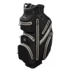 Wilson Golf Wilson Staff Exo Dry Cart Bag - Black/Black/Silver -Golf Clubs shop ws exodry blk