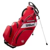 Wilson Golf Wilson Staff Exo Dry Carry Bag - Staff Red/Black/White -Golf Clubs shop ws exodrystd red
