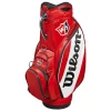 Wilson Golf Staff Pro Tour Bag - Red/White 2 Wilson Golf Staff Pro Tour Bag - Red/White -Golf Clubs shop ws pro bag 1