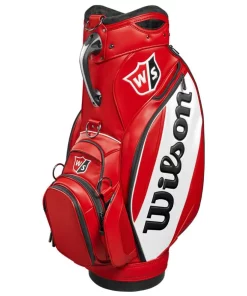 Wilson Golf Staff Pro Tour Bag - Red/White